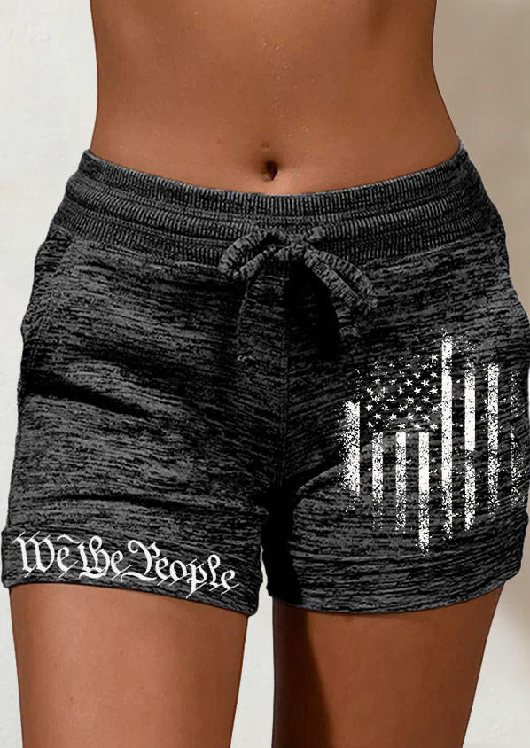 

We The People American Flag Shorts, Multicolor, SCM014360