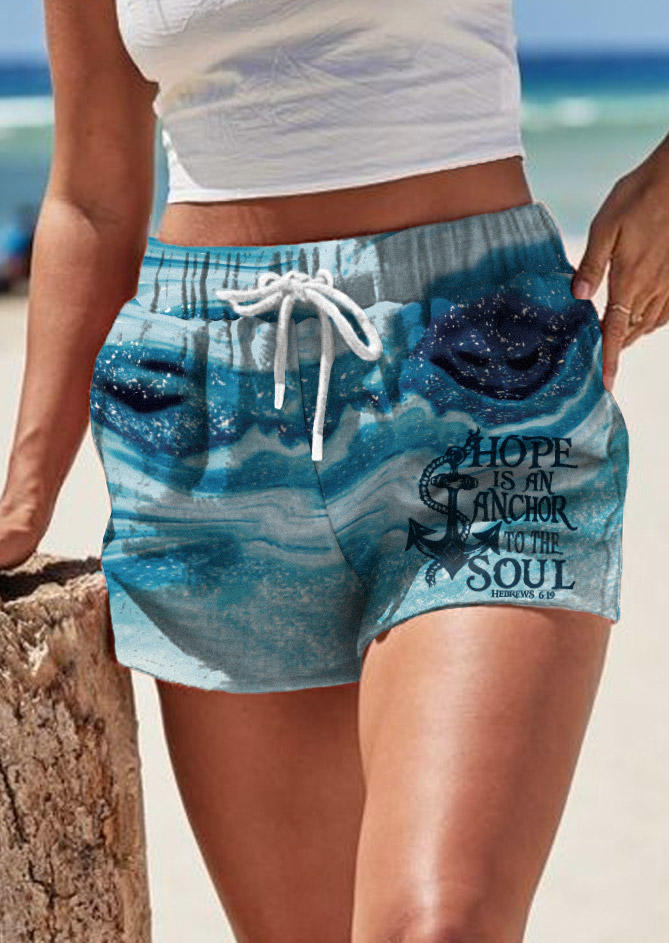 Hope Is An Anchor To The Soul Pocket Shorts