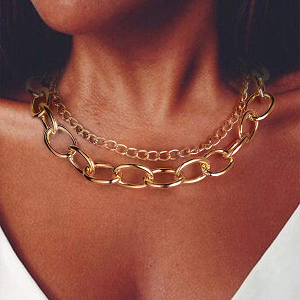 Chain Dual-Layered Necklace