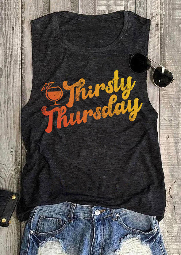 

Thirsty Thursday Drink Tank - Dark Grey, Gray, SCM015185