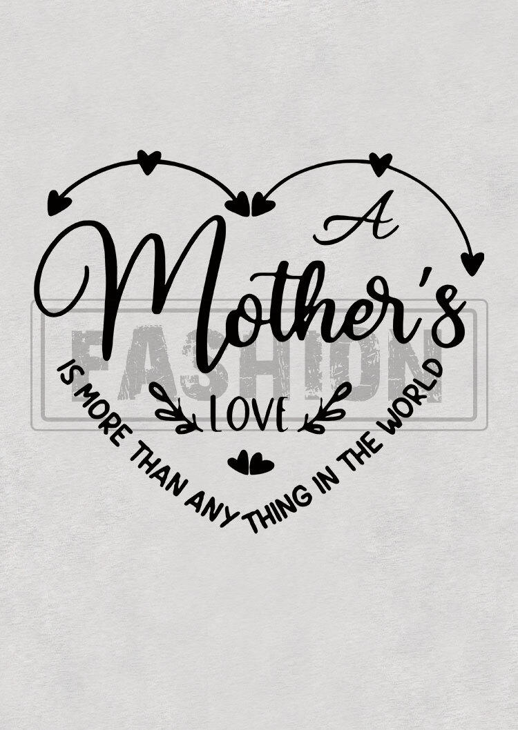 Mother's Love Is More Than Anything In The World Tank - Light Grey