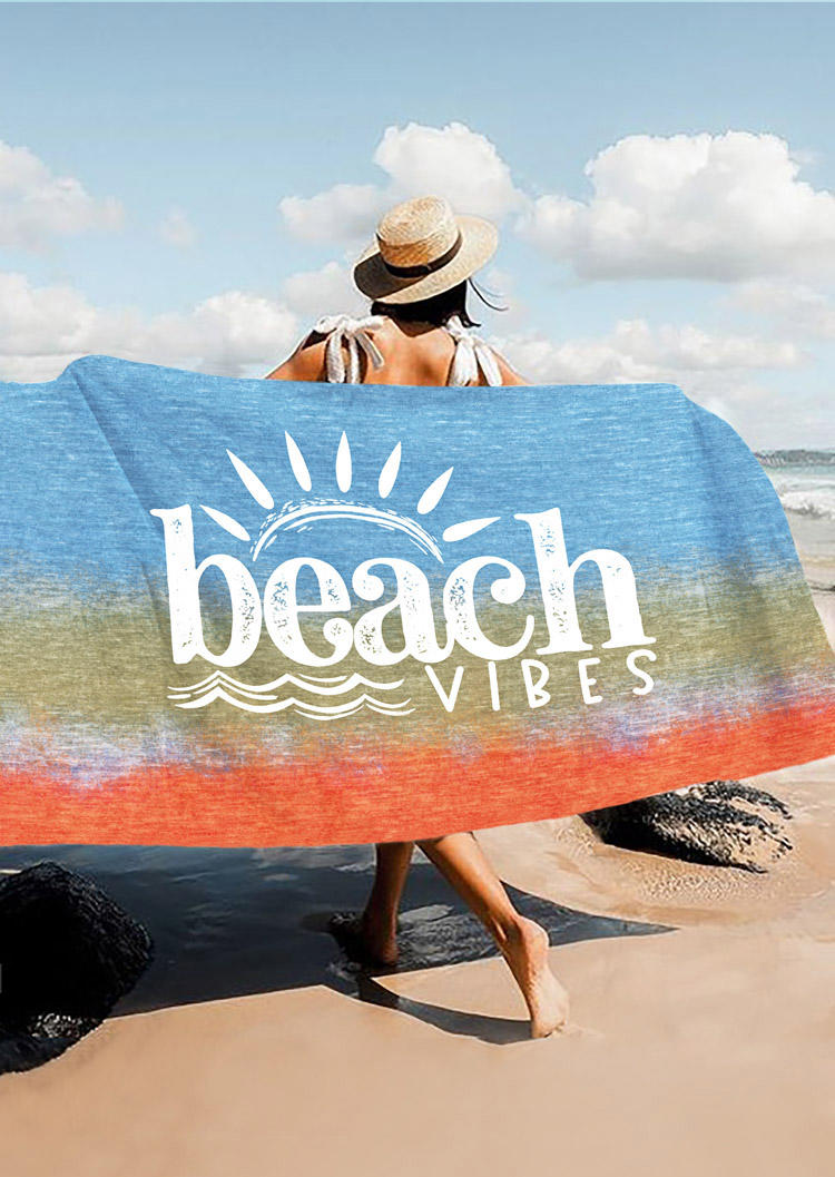 

Beach Vibes Gradient Blanket, Multicolor, SCM016680