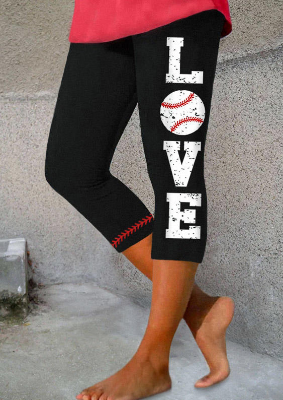 

Love Baseball Activewear Fitness Sports Shorts - Black, SCM016666