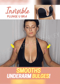 Invisible Breast Lifting Adhesive Bra - Black