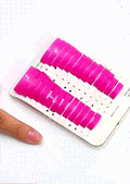 

26Pcs U Shape Plastic Reusable Nail Polish Protector Clip Set, Red, SCM018135