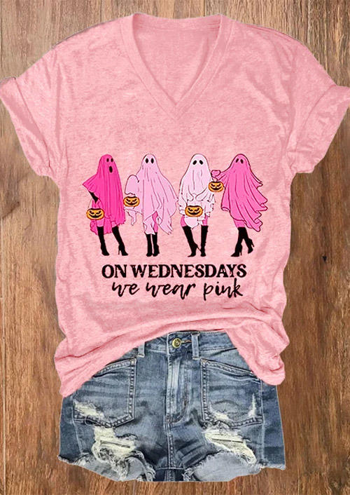 

On Wednesday We Wear Pink T-Shirt Tee, SCM018854