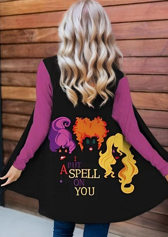 

I Put A Spell On You Cardigan - Black, SCM019394