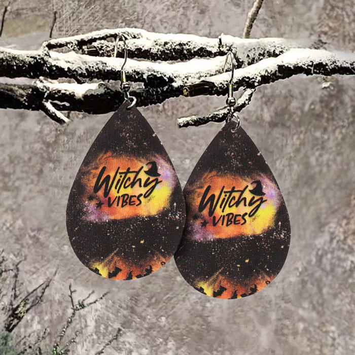 Witchy Vibes Hat Earrings