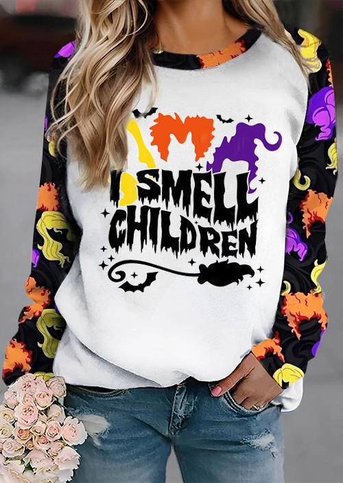 

Letter Graphic Sweatshirt - White, SCM019870
