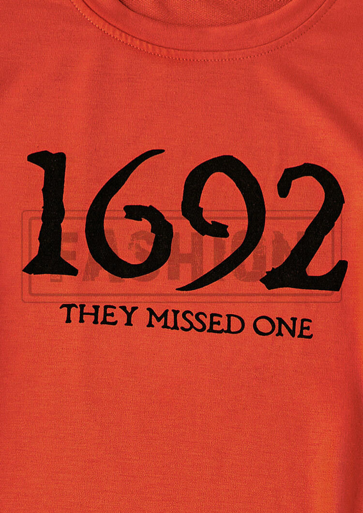 1692 They Missed One Sweatshirt - Orange