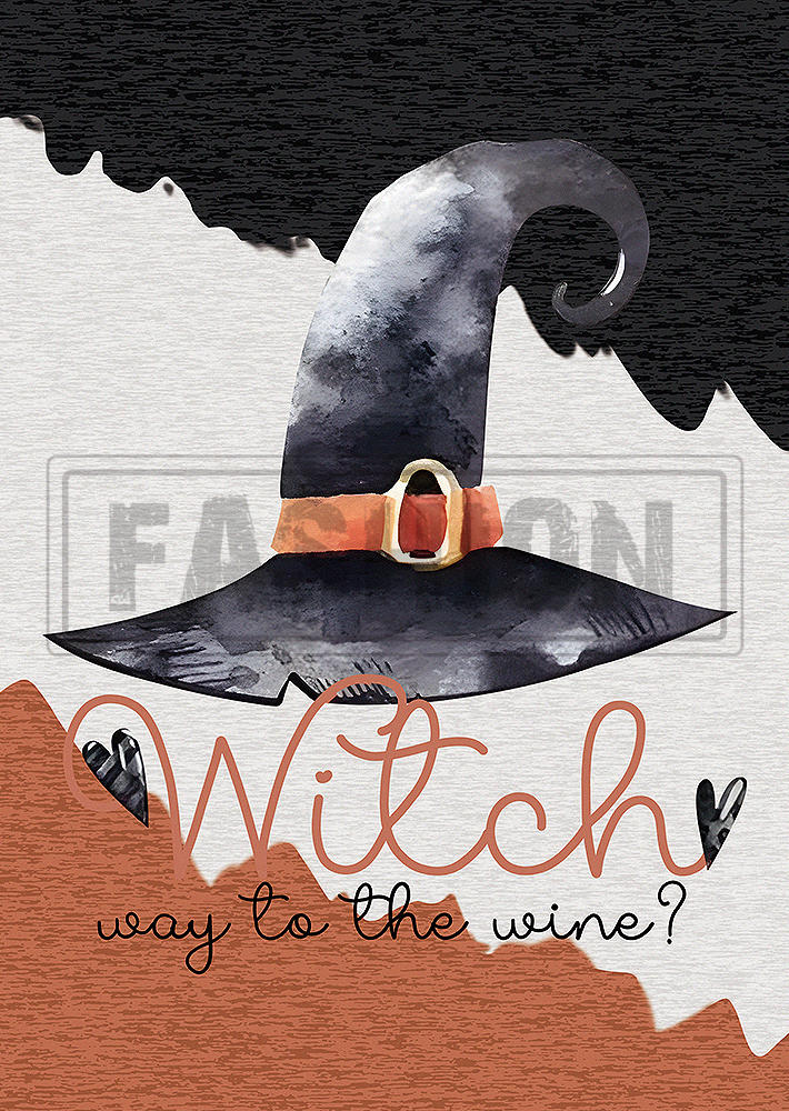 Witch Way To The Wine Color Block Sweatshirt